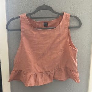 Shein cropped blouse